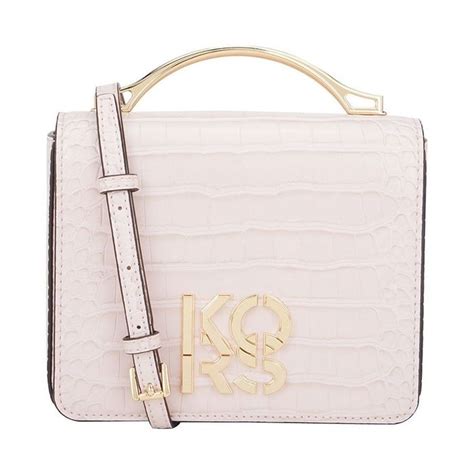 Michael Kors Embossed Gia Crossbody Bag 